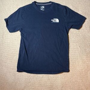 The North Face Men's Dark Blue Short Sleeve Tee